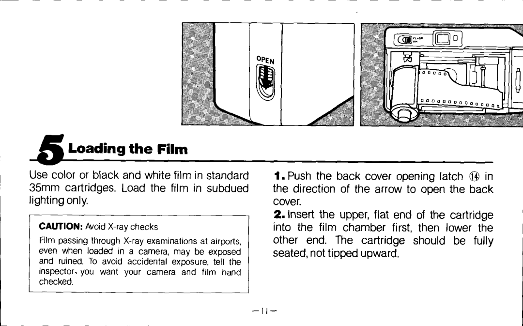 Canon AF35MII manual 