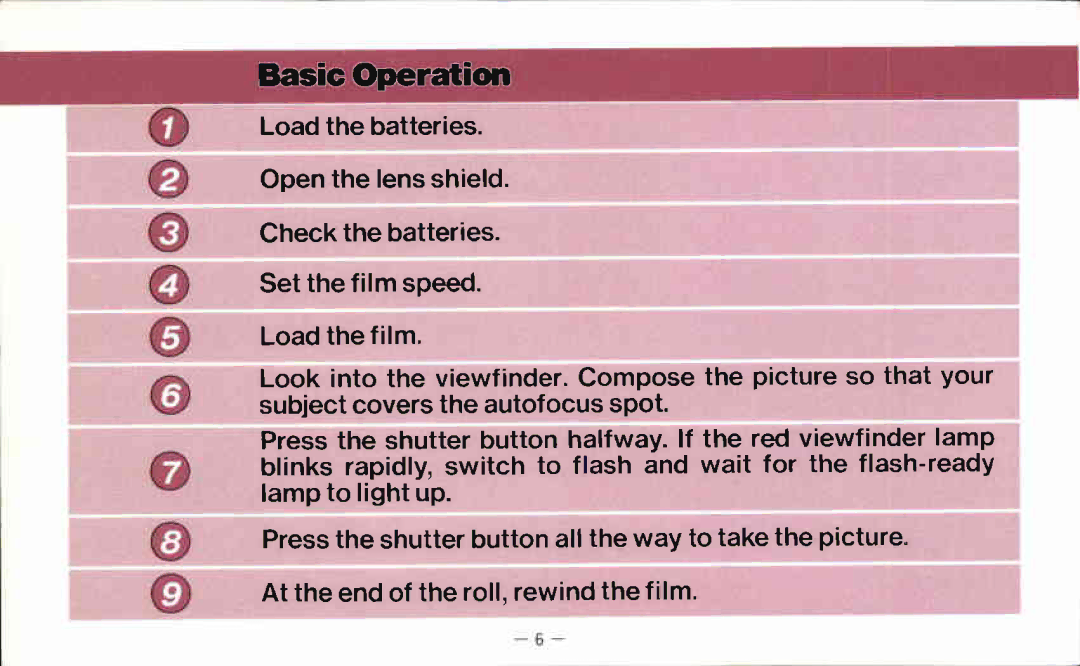 Canon AF35MII manual 