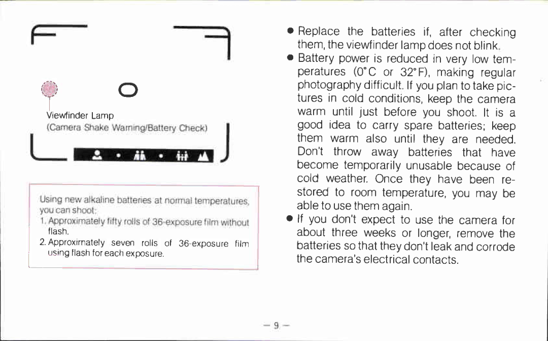 Canon AF35MII manual 