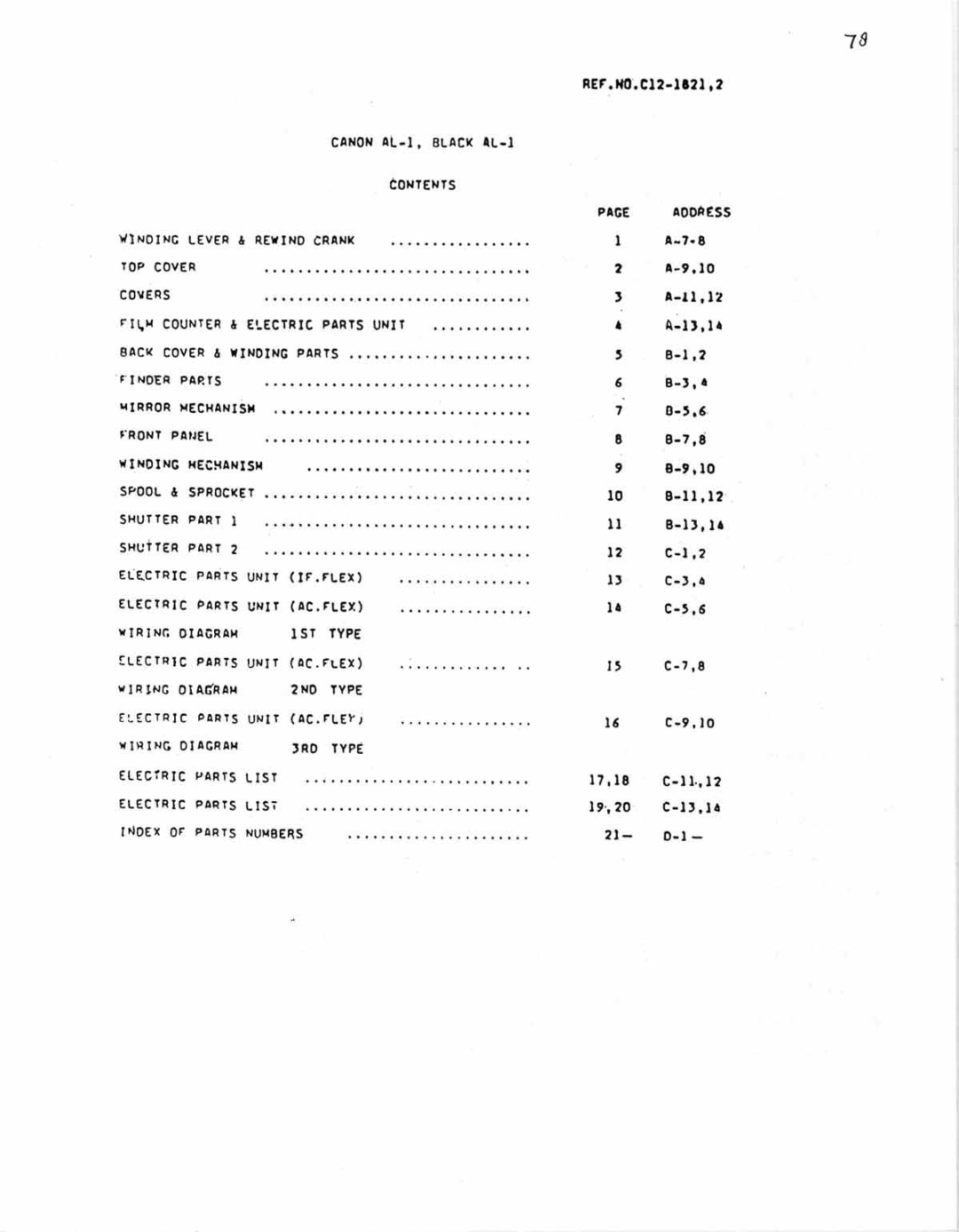 Canon AL-1 manual 