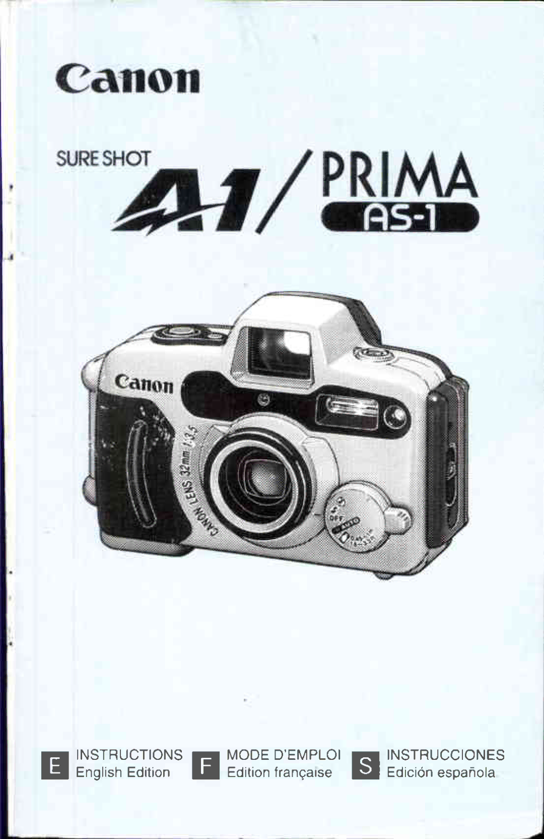 Canon AS-1 manual 