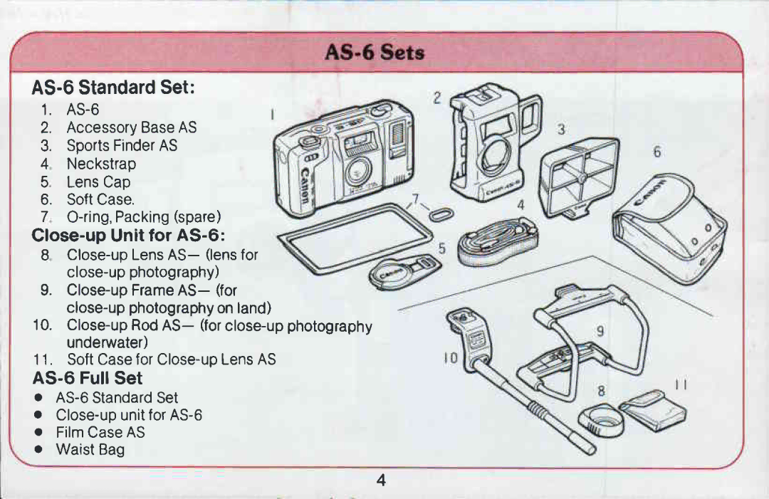 Canon AS 6 manual 