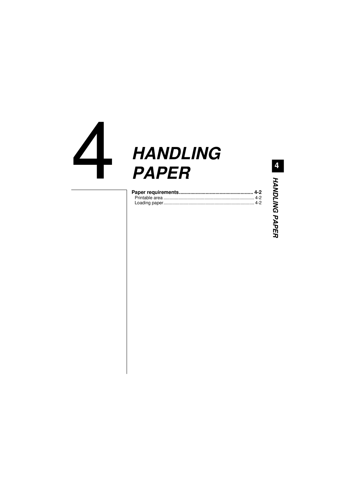 Canon B180C, B160 manual Handling Paper 