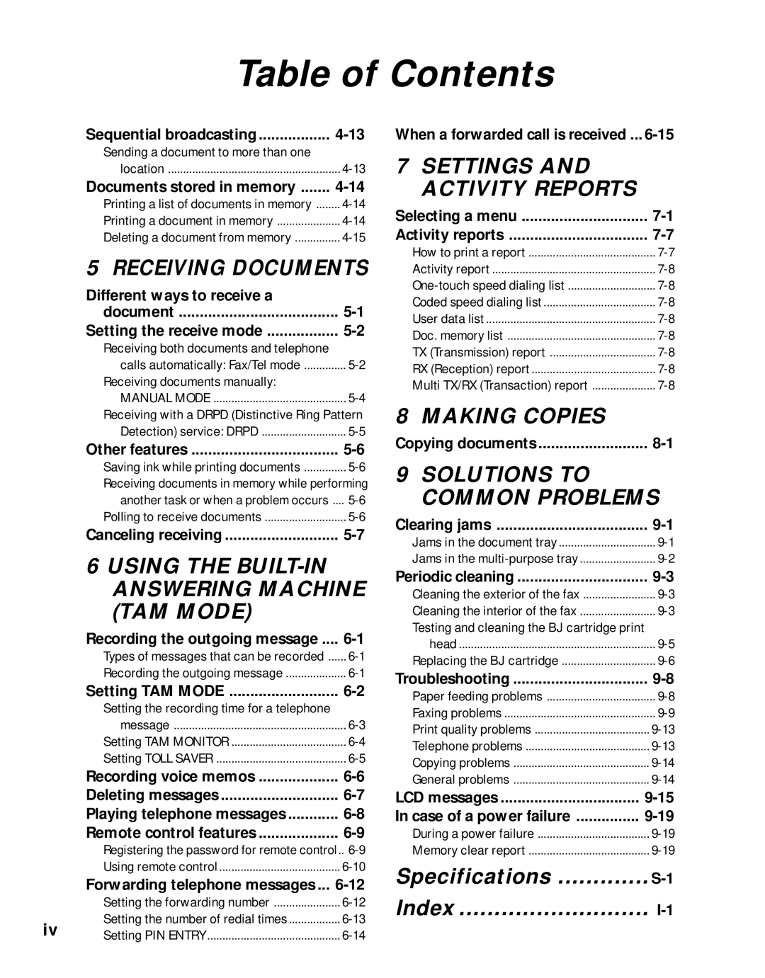 Canon B45 manual Different ways to receive a, When a forwarded call is received 