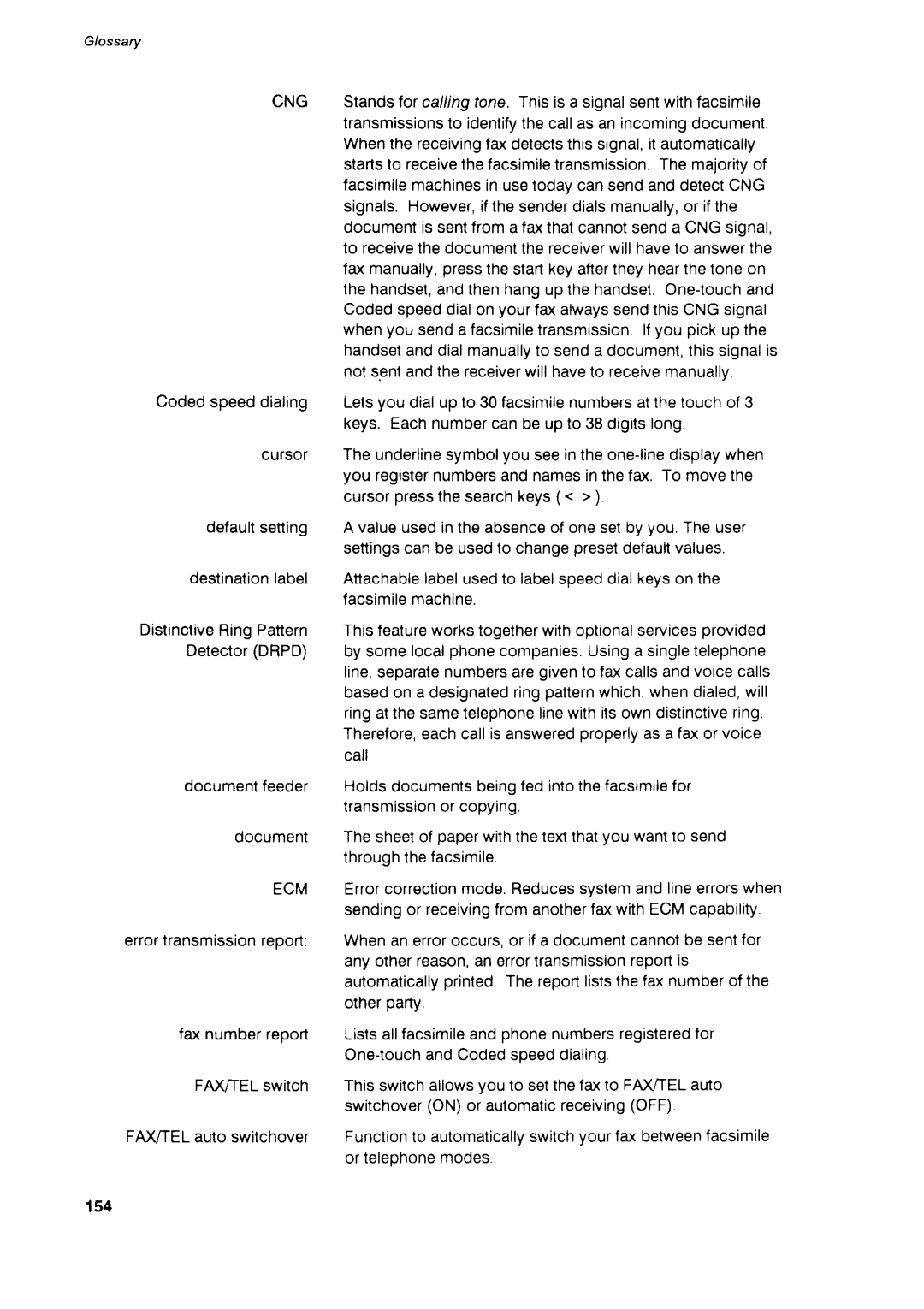 Canon B75 manual Ecm 