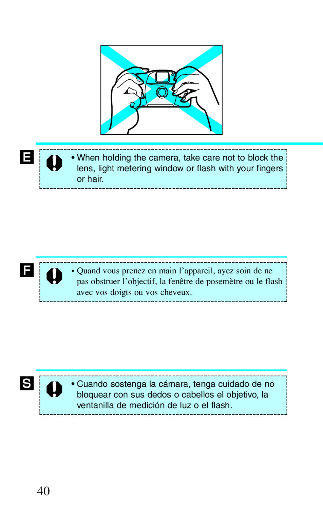 Canon BF-8 manual 