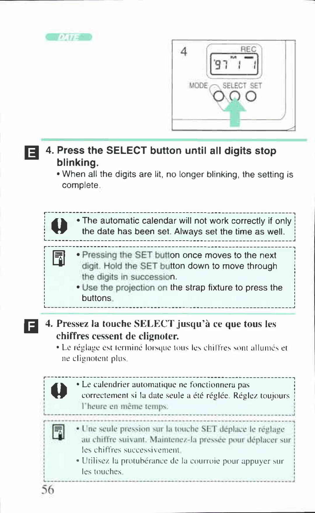 Canon BF-80 manual 