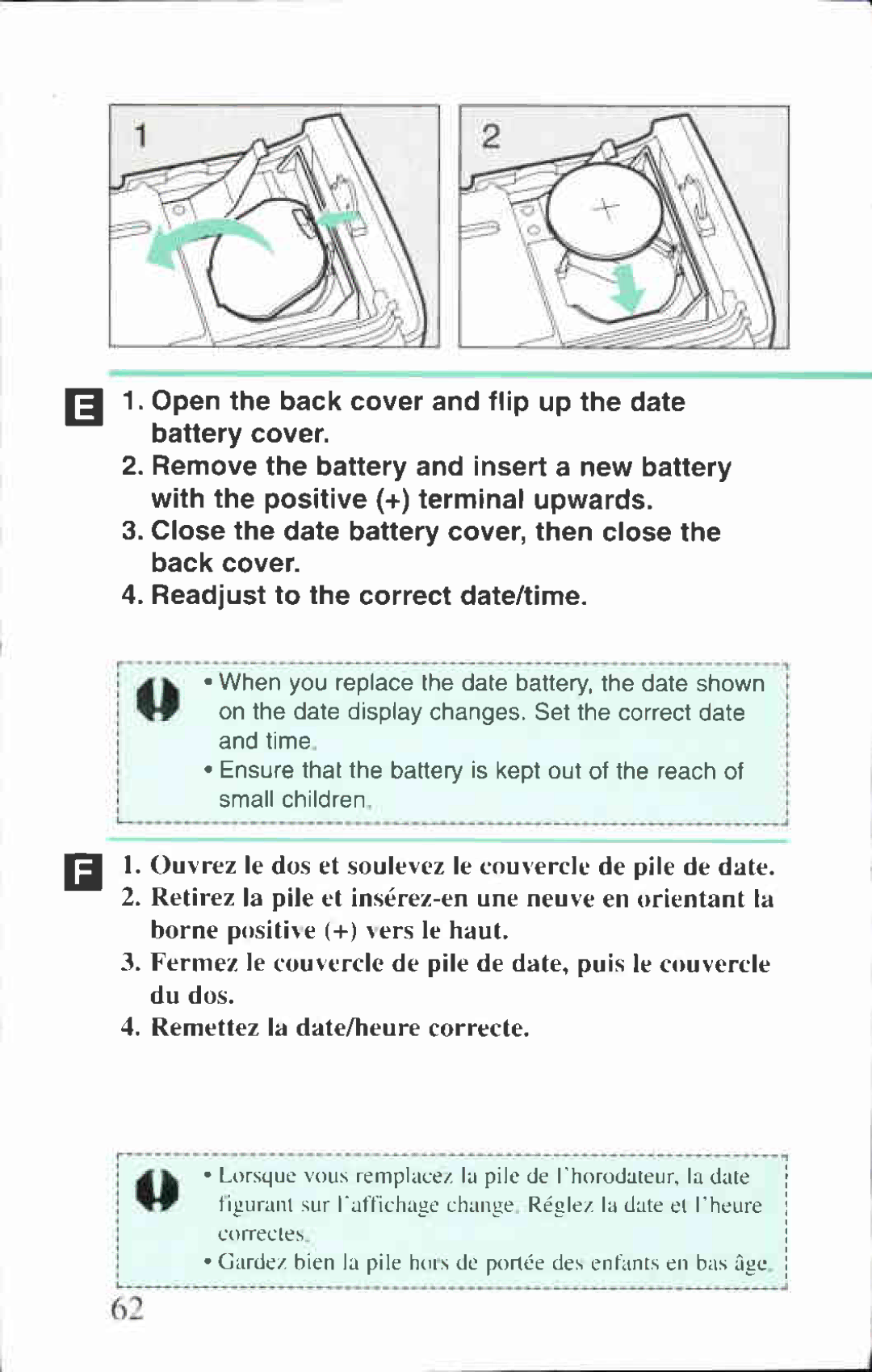 Canon BF-80 manual 