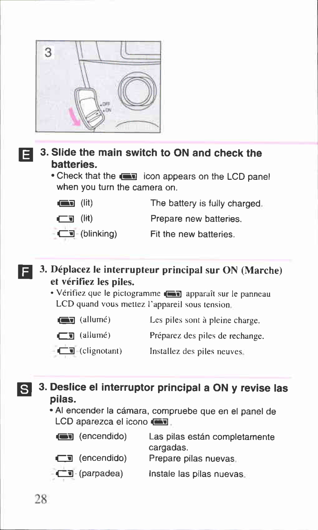 Canon BF-9S manual 