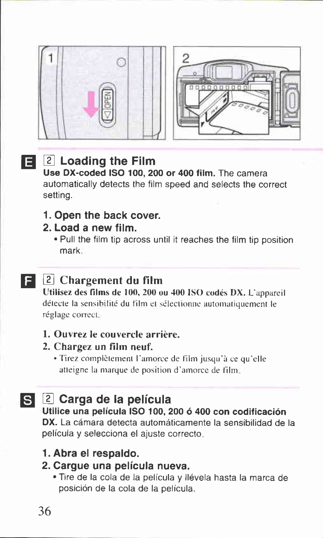 Canon BF-9S manual 