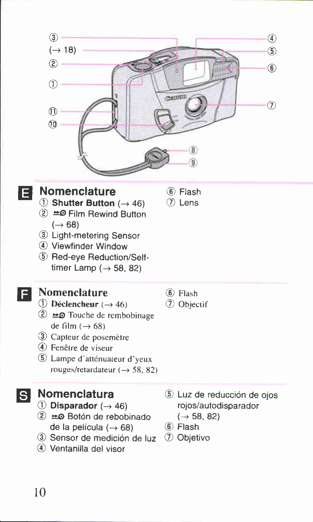 Canon BF-9S manual 