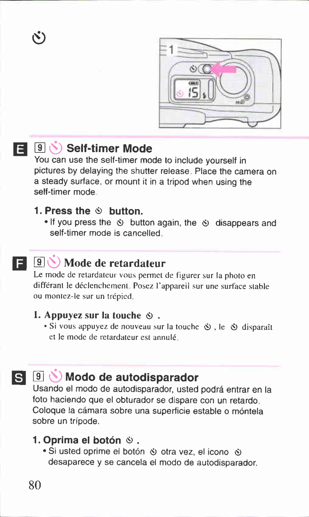 Canon BF-9S manual 