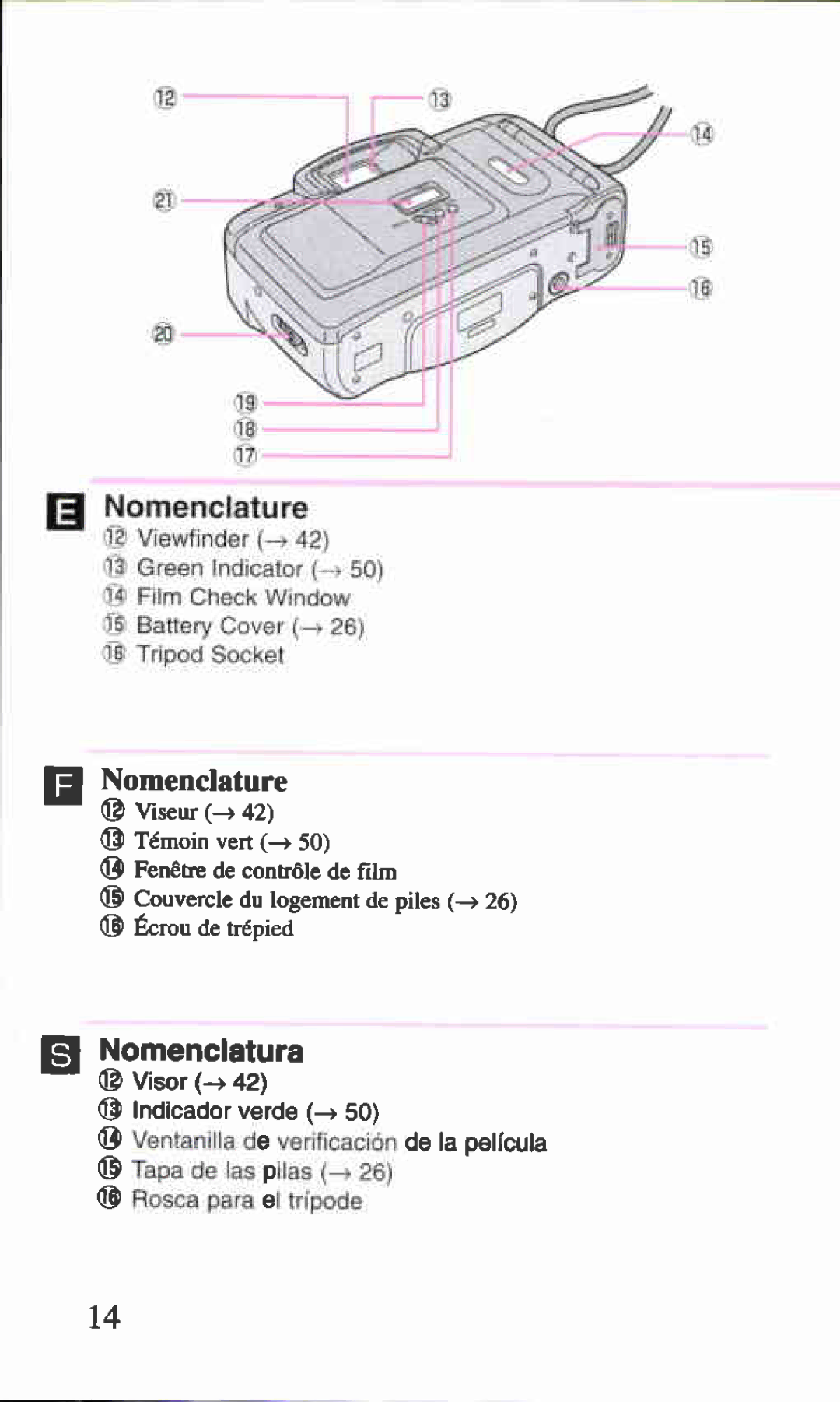 Canon BF-9S manual 