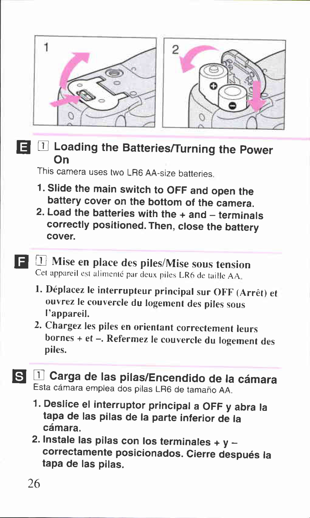 Canon BF-9S manual 