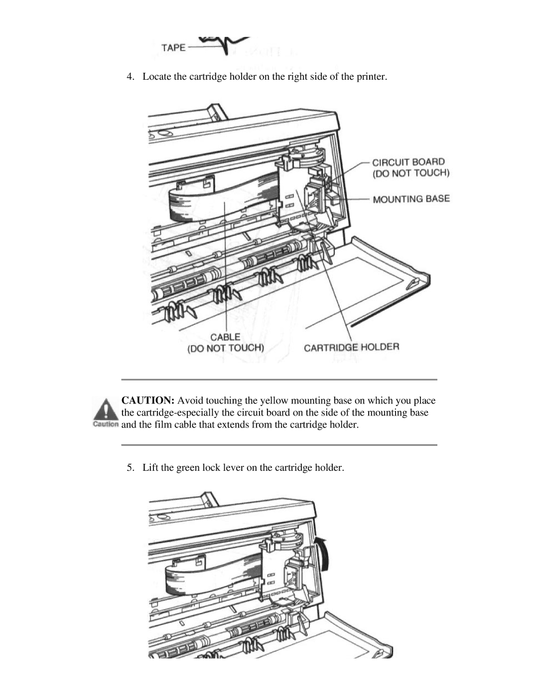 Canon BJ-200e user manual 