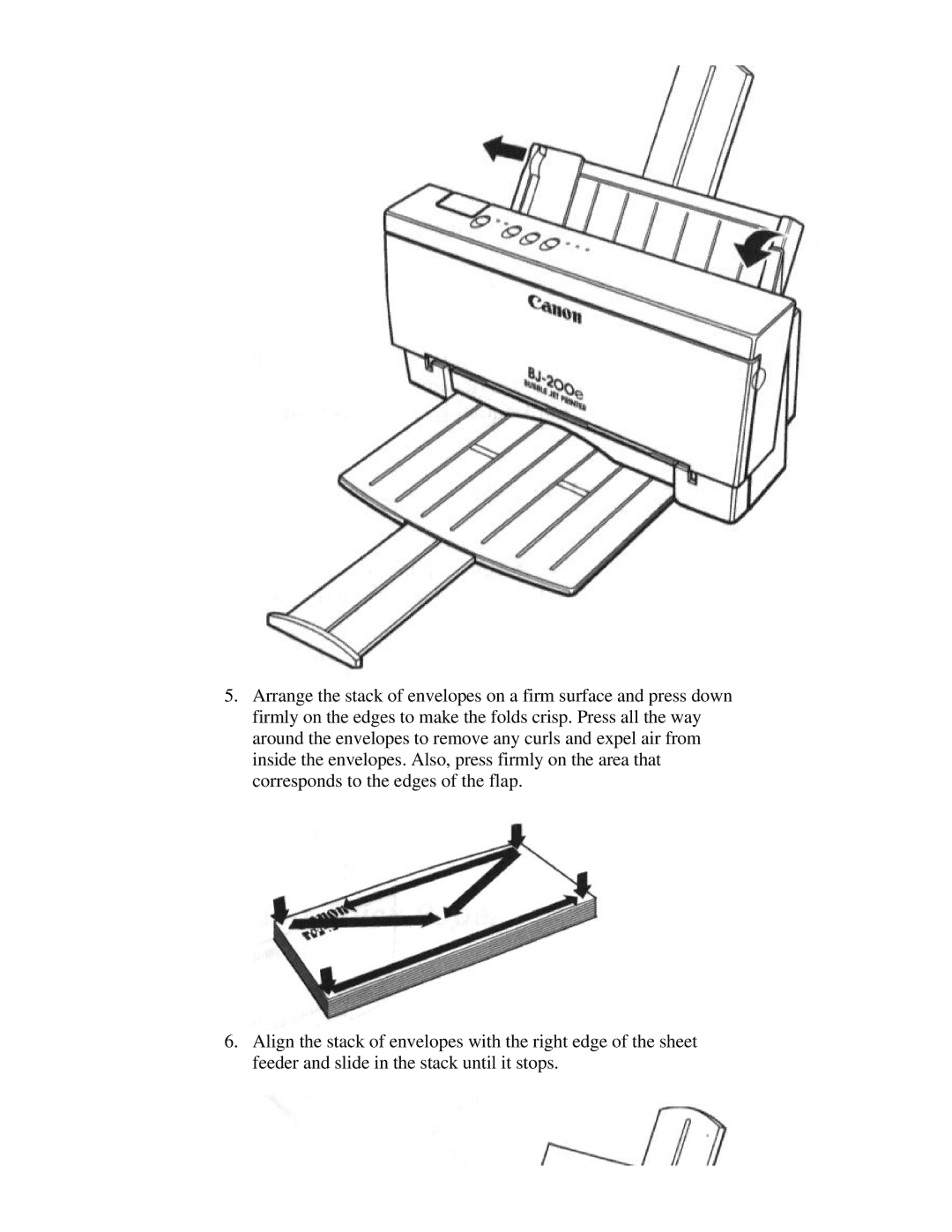 Canon BJ-200e user manual 