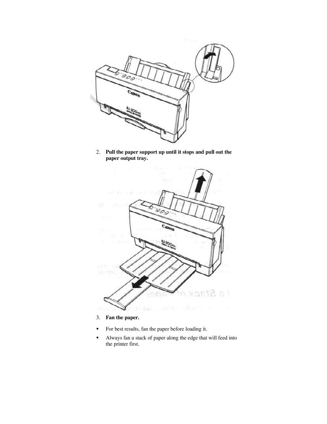 Canon BJ-200ex manual 