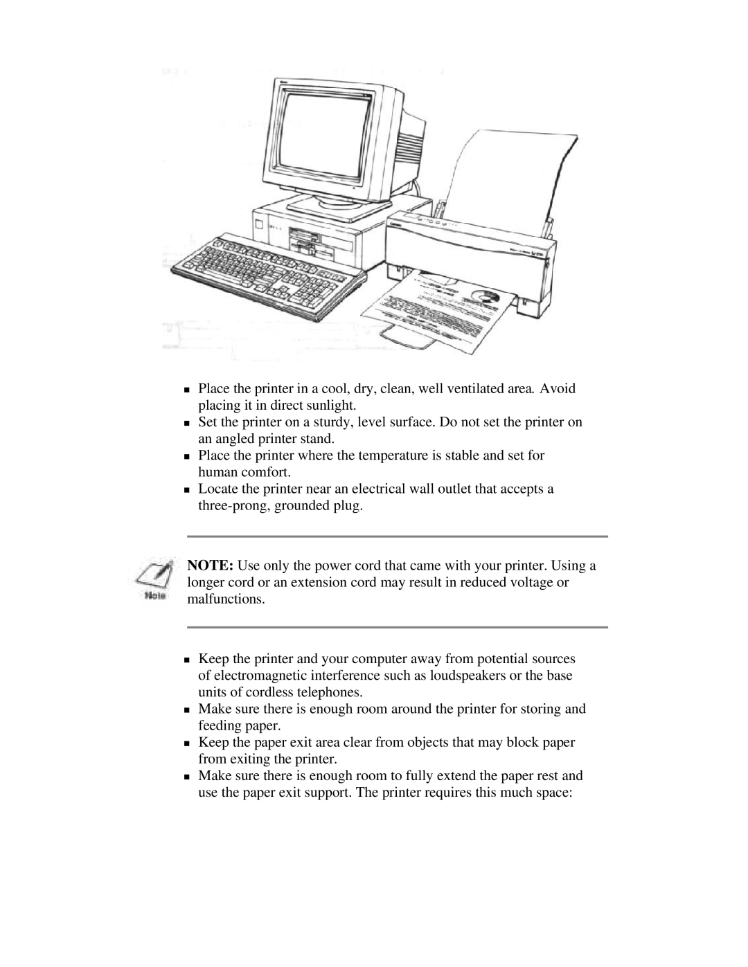 Canon BJ-230 user manual 