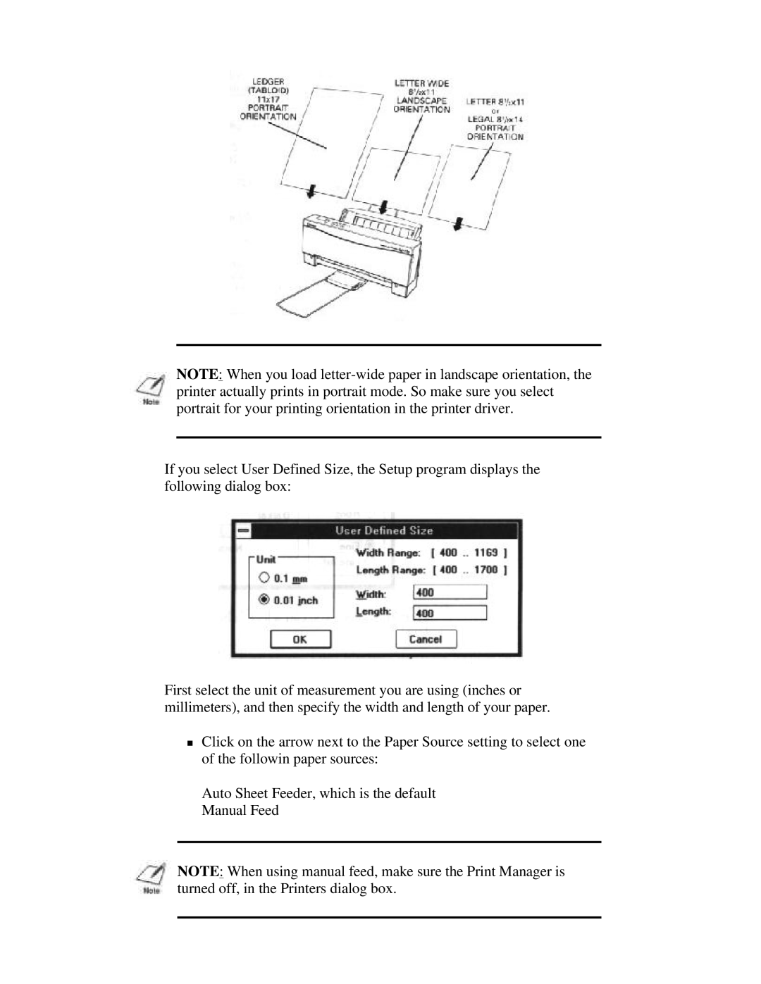 Canon BJ-230 user manual 