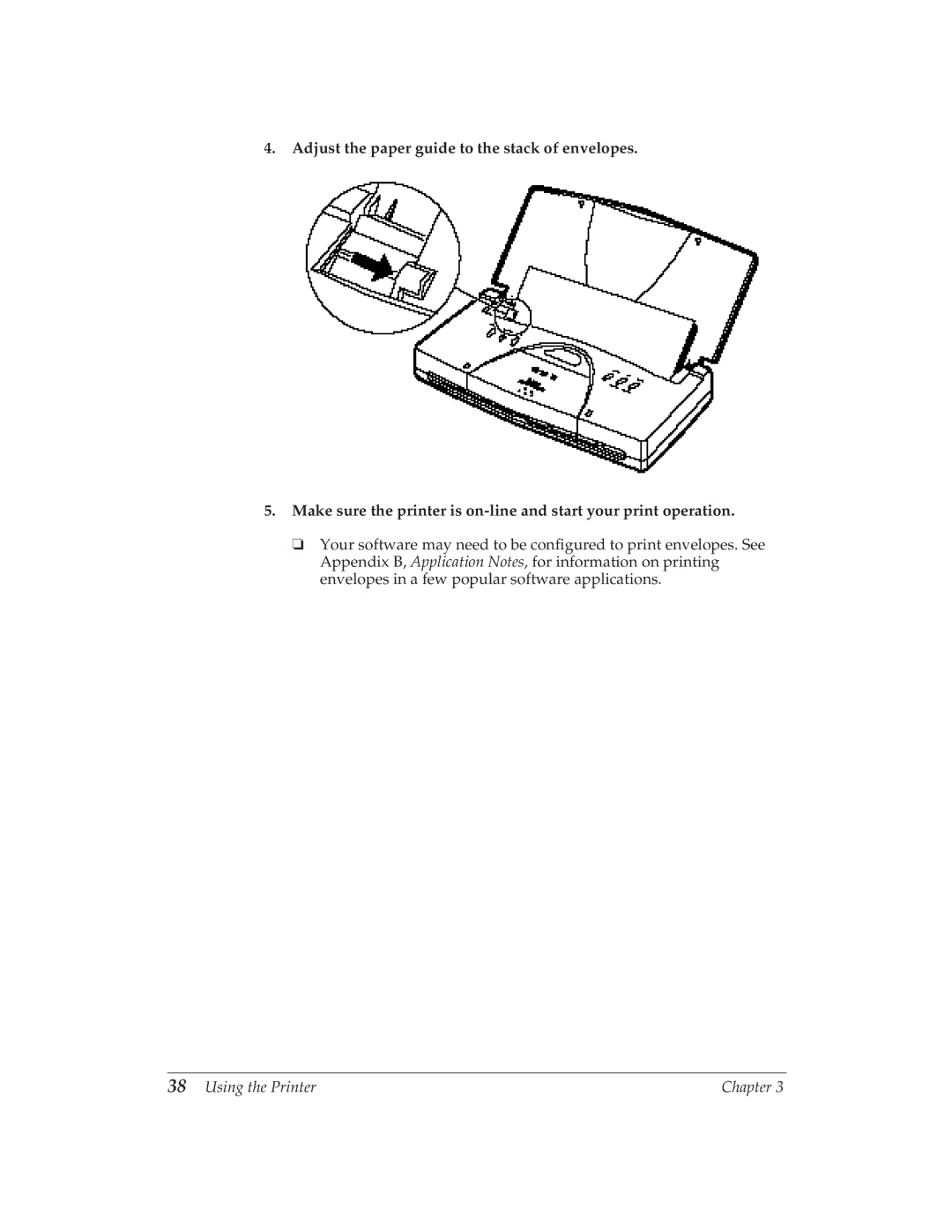 Canon BJ-30 manual Using the Printer 