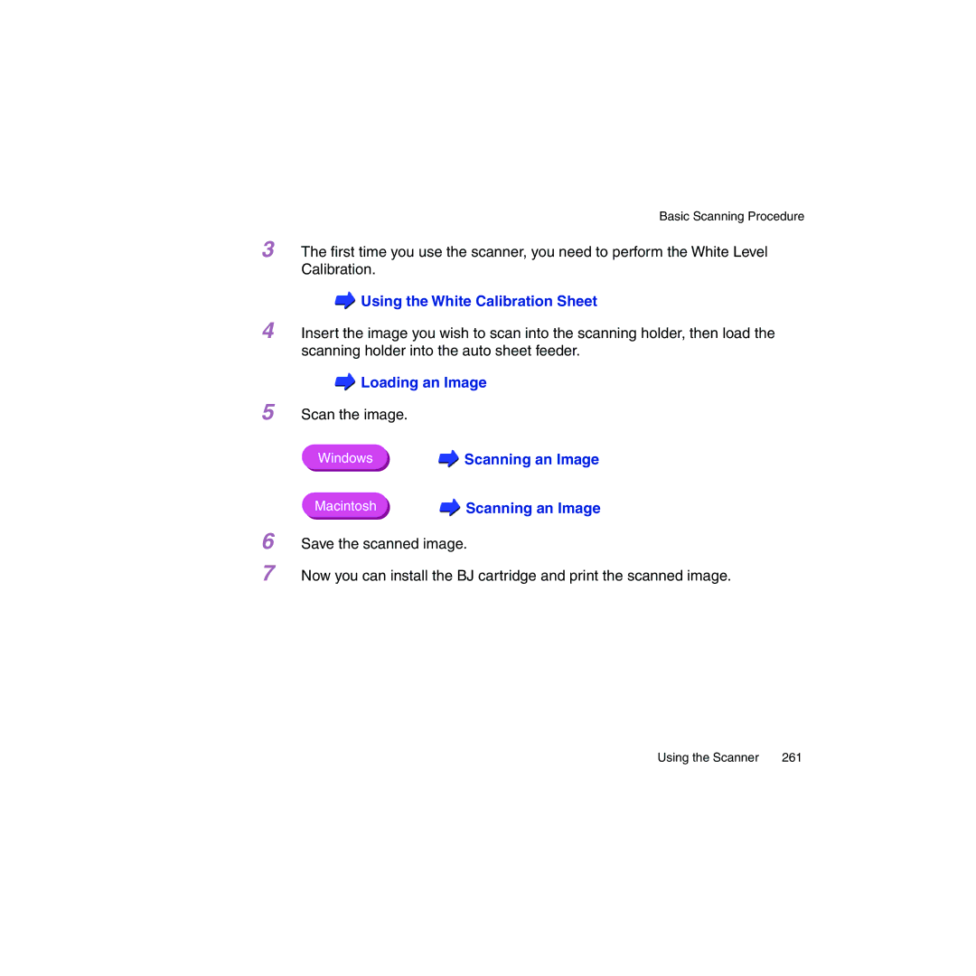 Canon BJC-2100 user manual Loading an Image 