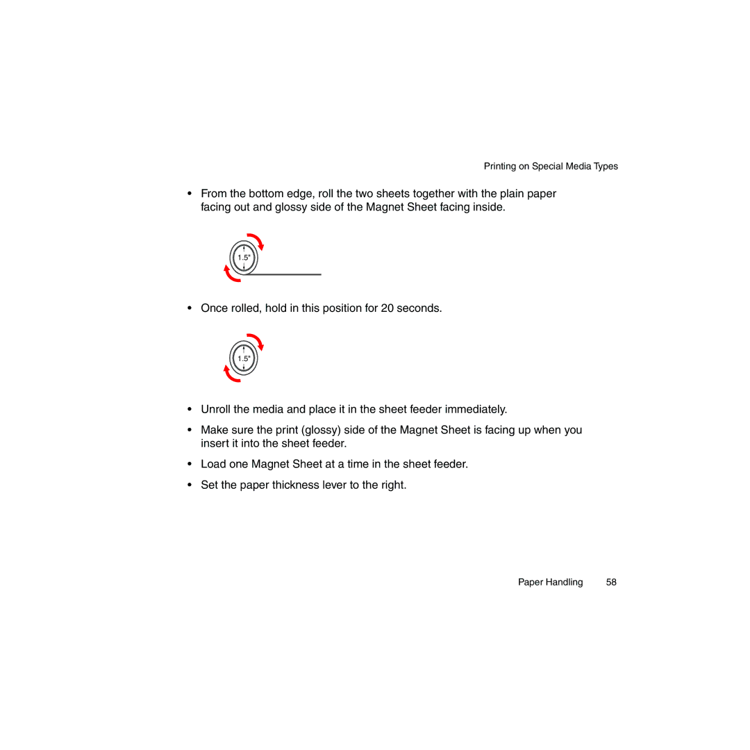 Canon BJC-2100 user manual Printing on Special Media Types 