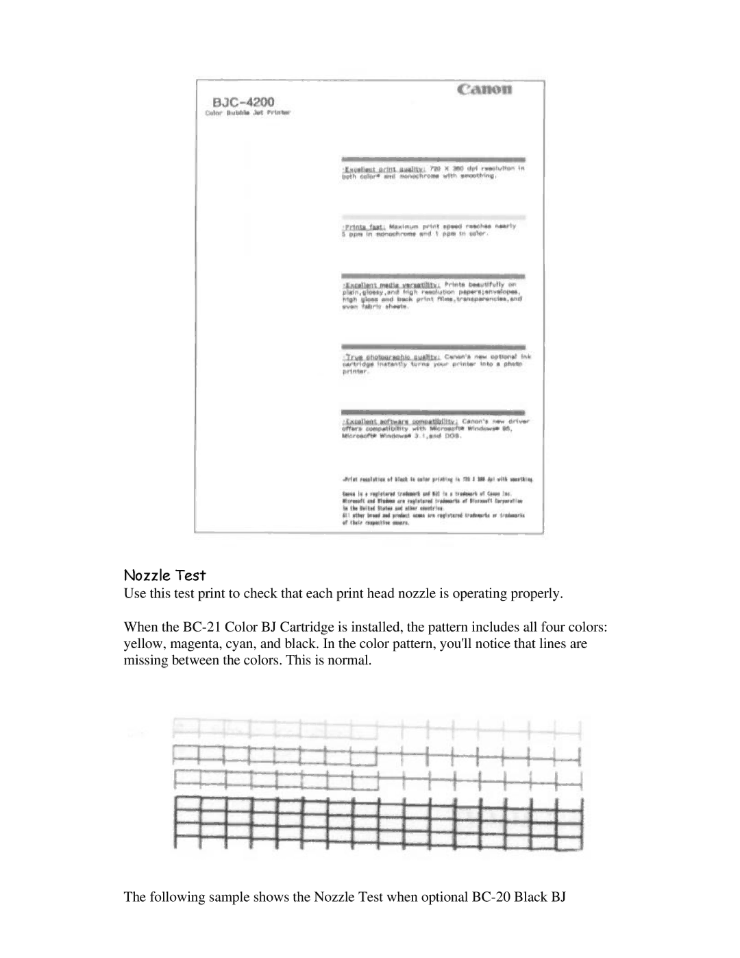 Canon BJC-4200 user manual 1ROH7HVW 