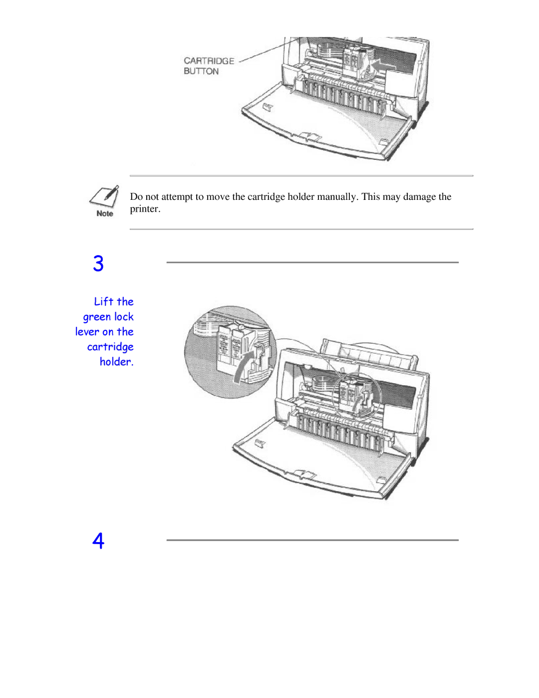 Canon BJC-4200 user manual Ohyhujuhhqfduwulgj/Liwkroghurqorfnwkh 