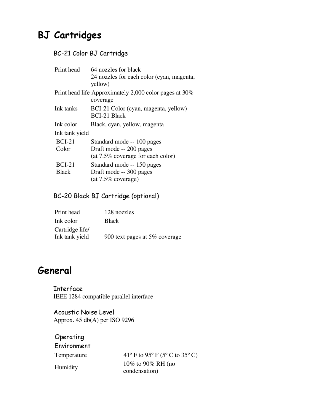 Canon BJC-4200 user manual Hqhudo,Qwhuidh 