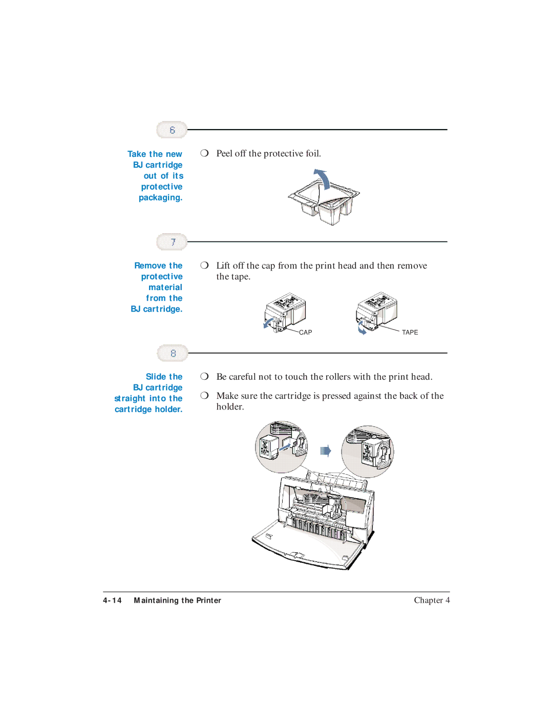 Canon BJC-4400 user manual Out of its Protective Packaging 