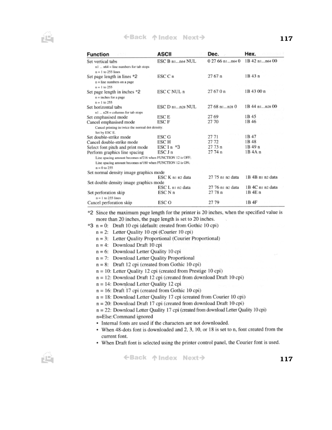 Canon BJC-50 user manual 117 