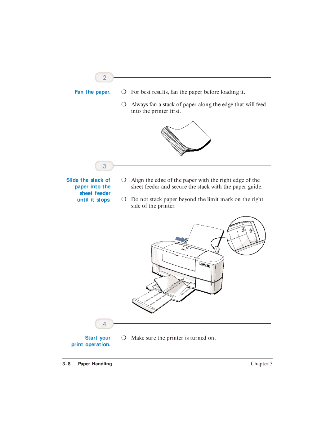 Canon BJC-5100 user manual Make sure the printer is turned on 