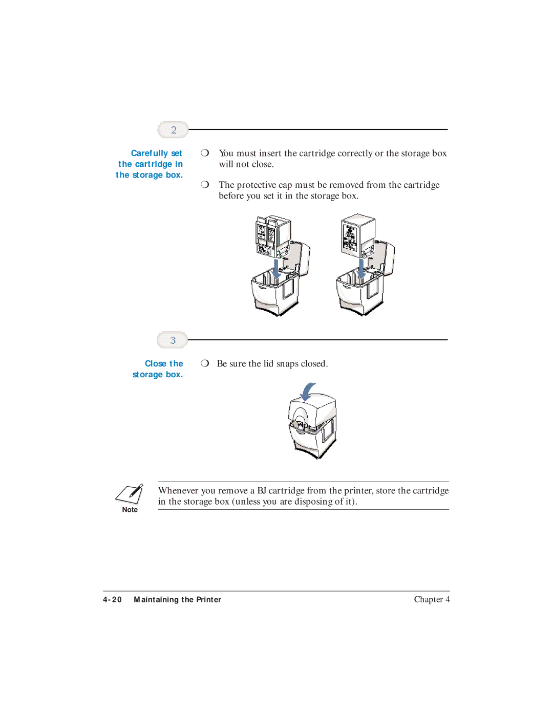 Canon BJC-5100 user manual Carefully set, Close 