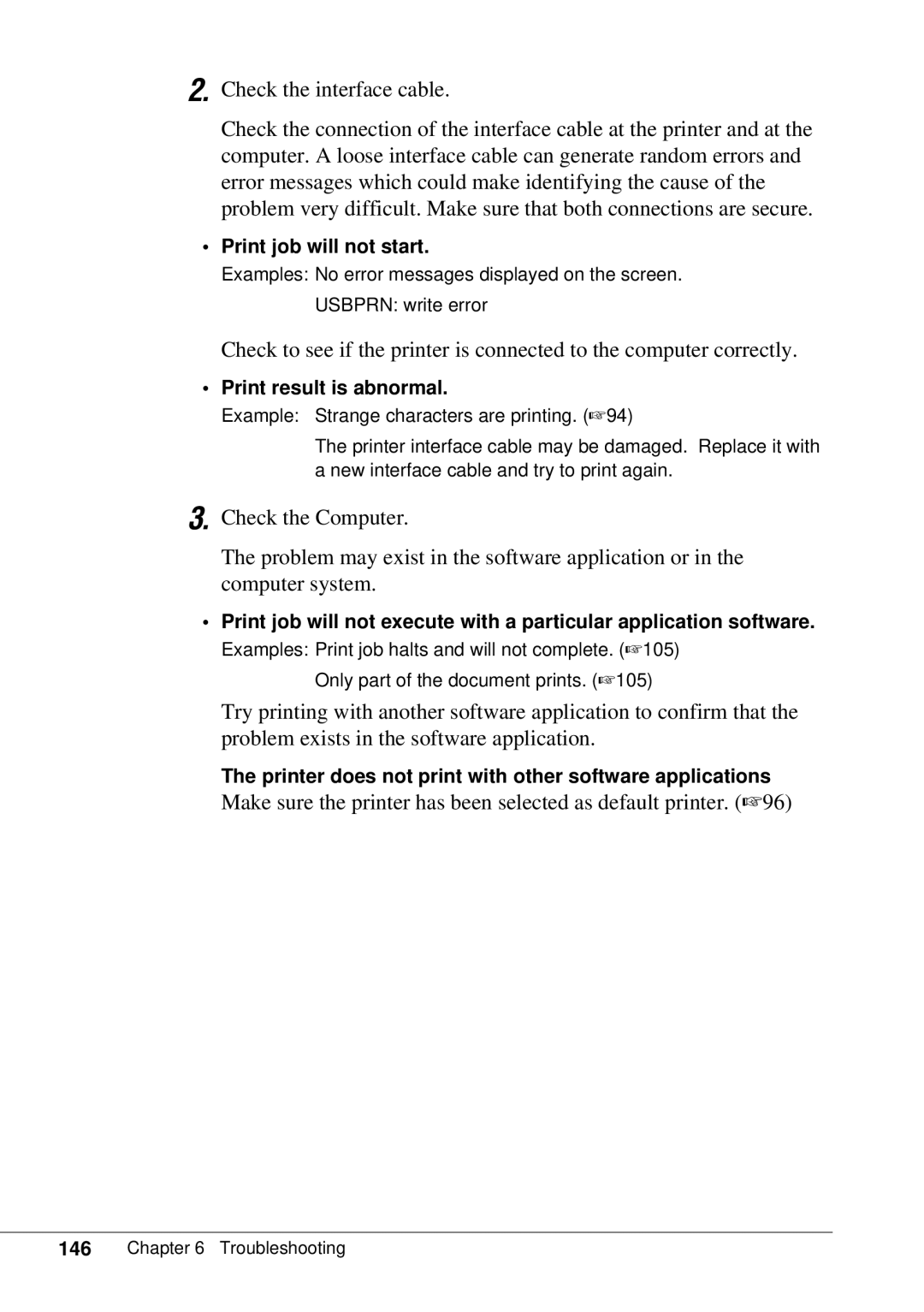 Canon BJC-55 user manual Make sure the printer has been selected as default printer 