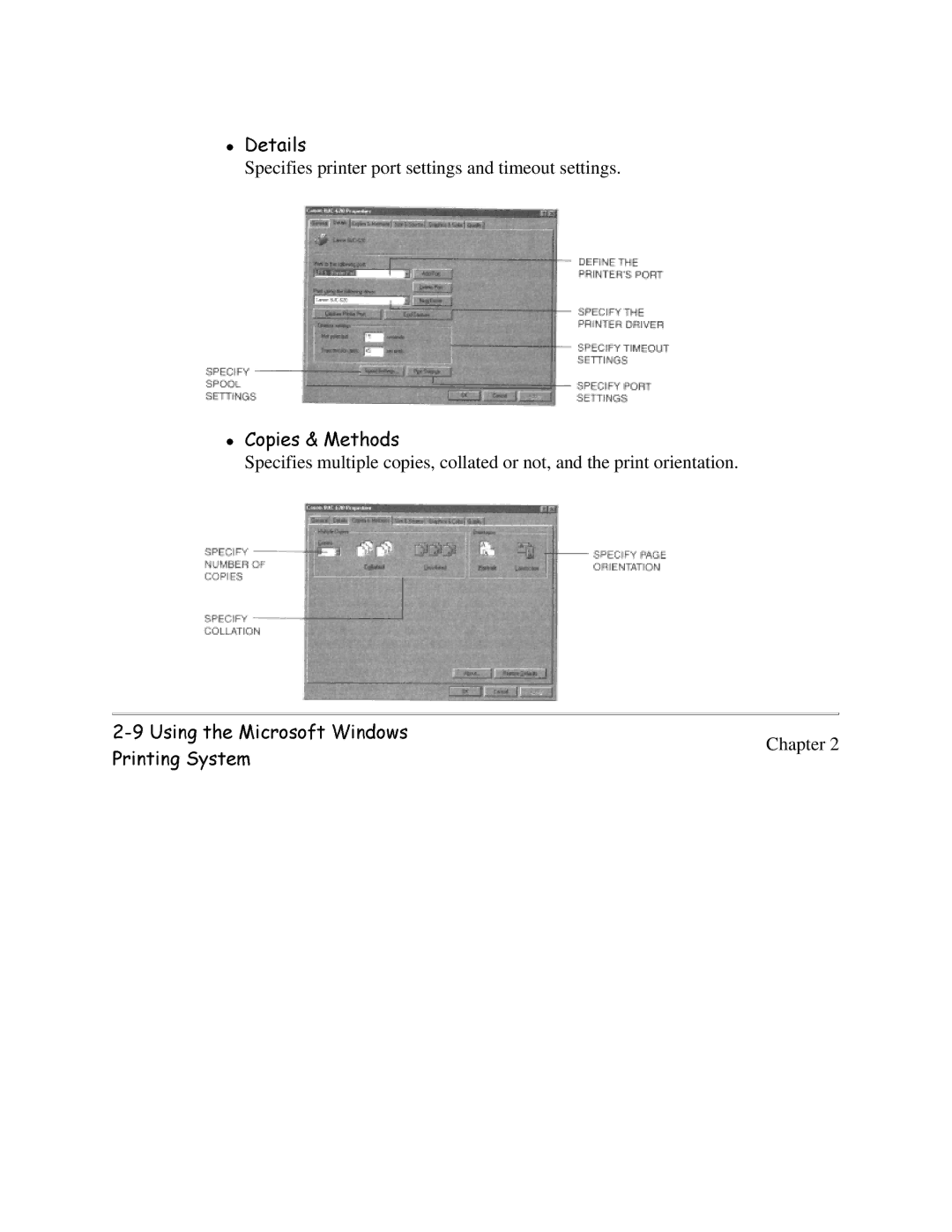 Canon BJC-620 user manual Hwdlov 