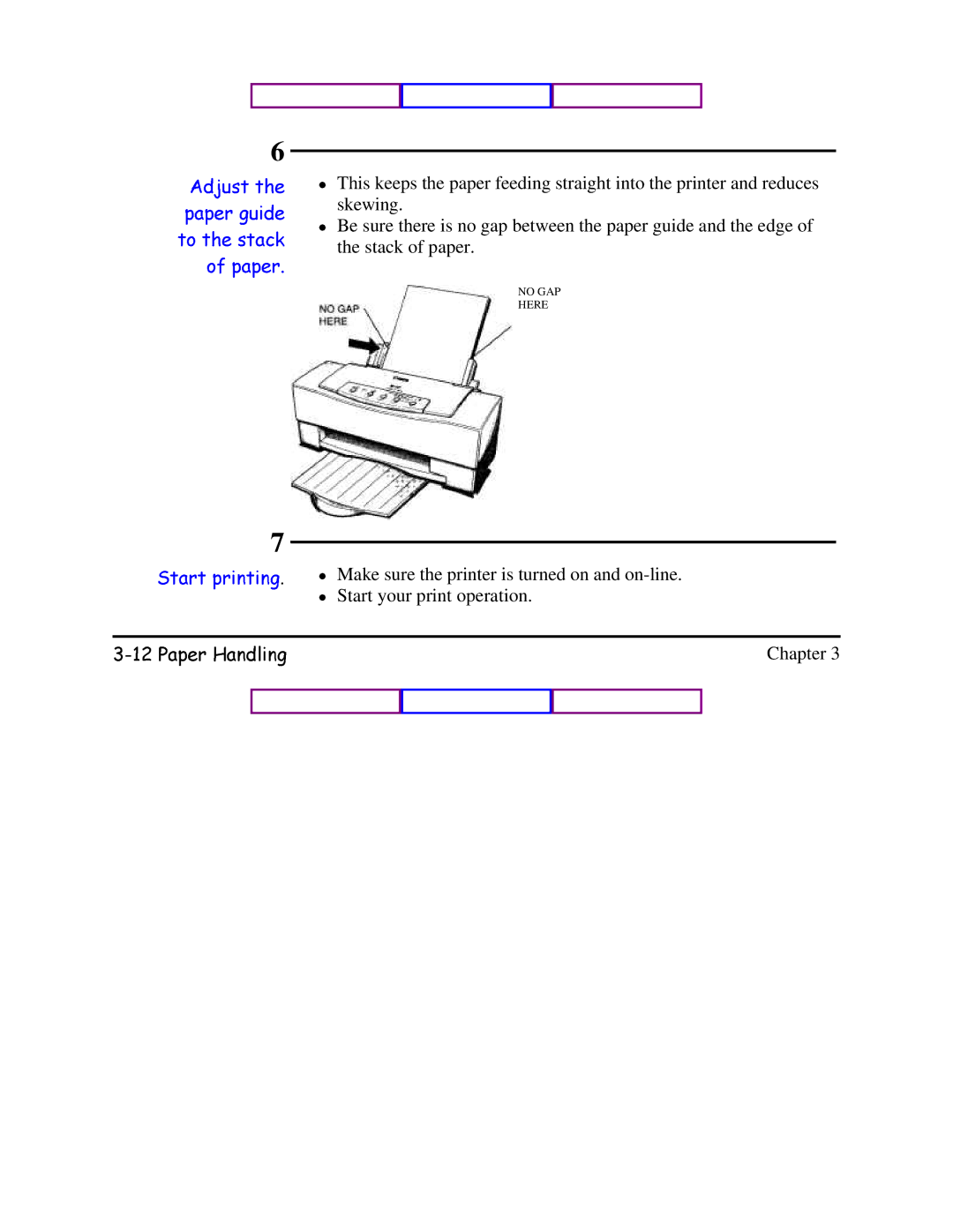 Canon BJC-620 user manual 6WDUWSULWLQJ7 