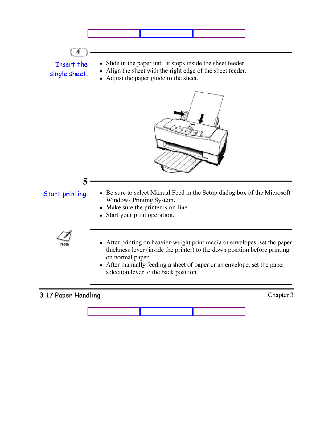 Canon BJC-620 user manual 6WDUWSULQWLQJ5 