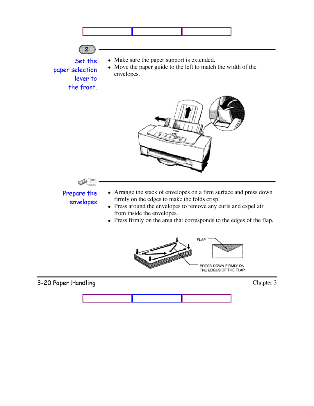 Canon BJC-620 user manual Move the paper guide to the left to match the width 