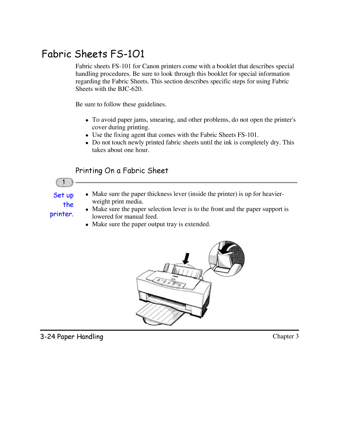 Canon BJC-620 user manual DEULF6KHHWV62 