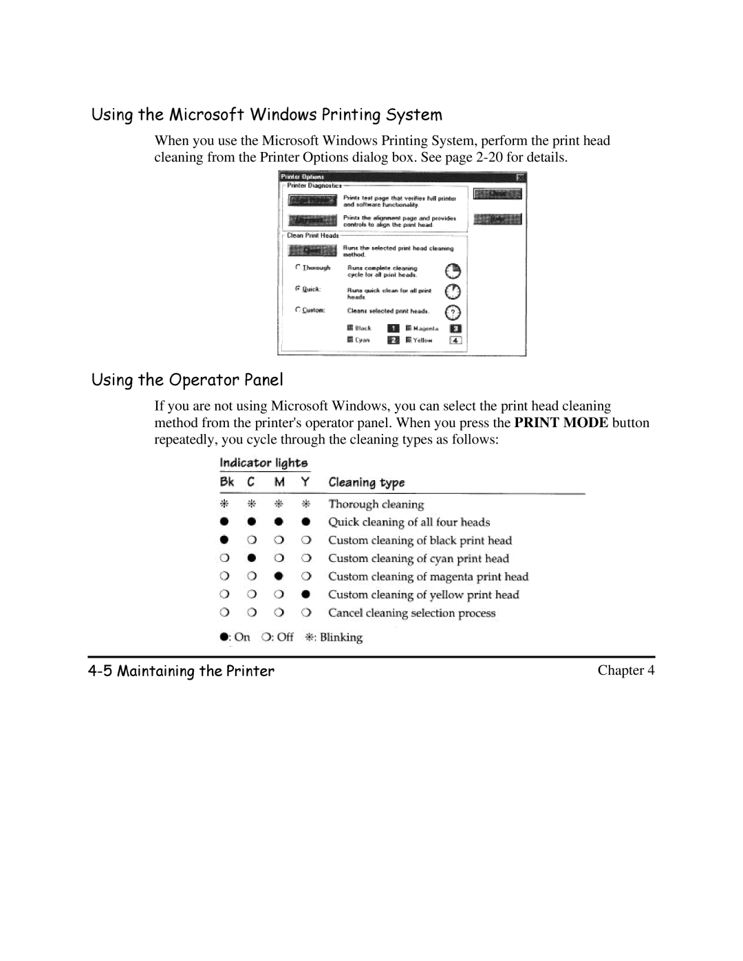 Canon BJC-620 user manual 8VLQJWKH0LFURVRIWLQGRZV3ULQWLQJ6\VWHP 