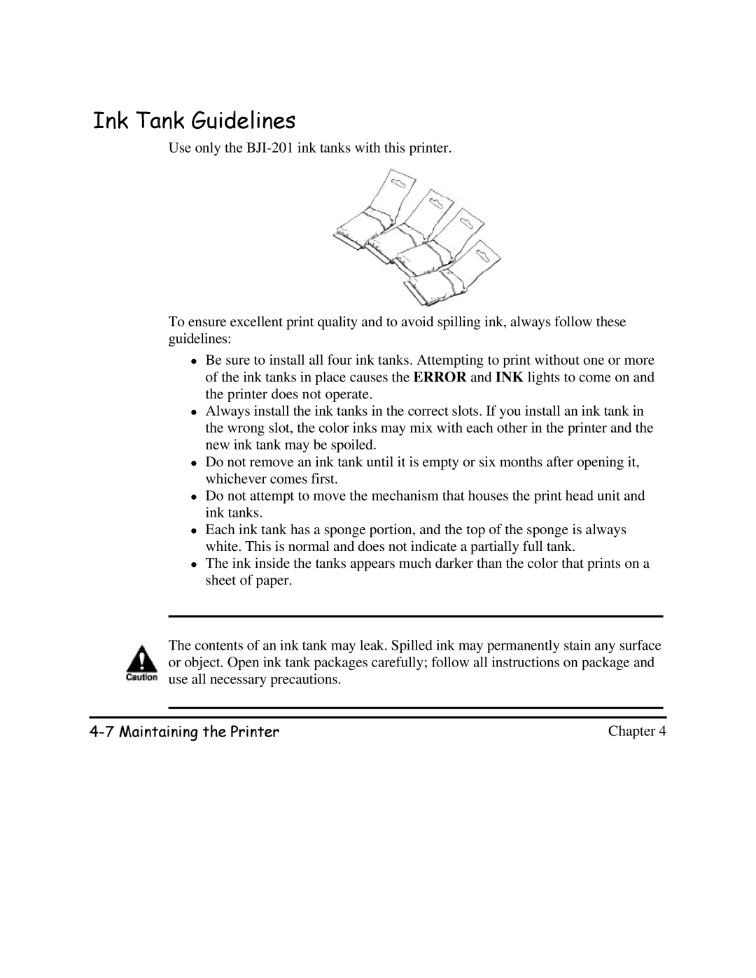 Canon BJC-620 user manual QN7DQN*XLGHOLQHV 