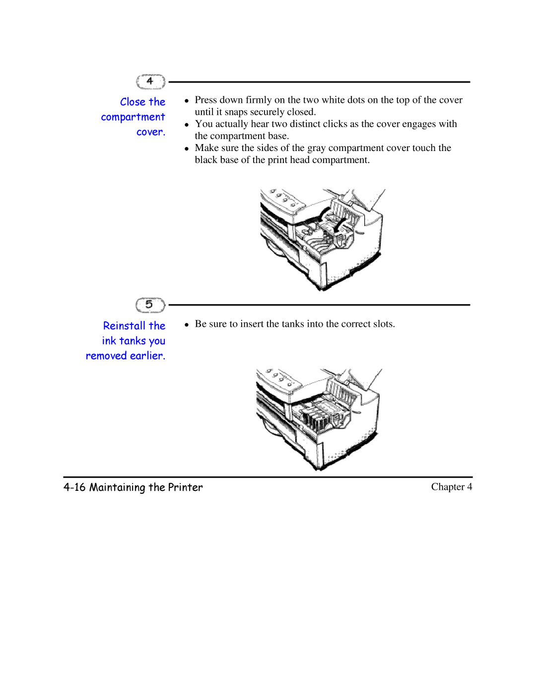 Canon BJC-620 user manual Chapter 