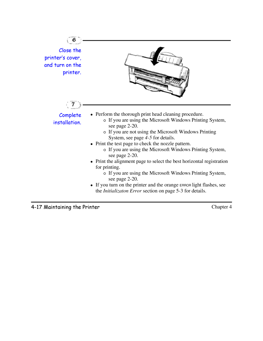 Canon BJC-620 user manual Dqgsulqhx&Orvhuvsulqwhurqfrywkh 