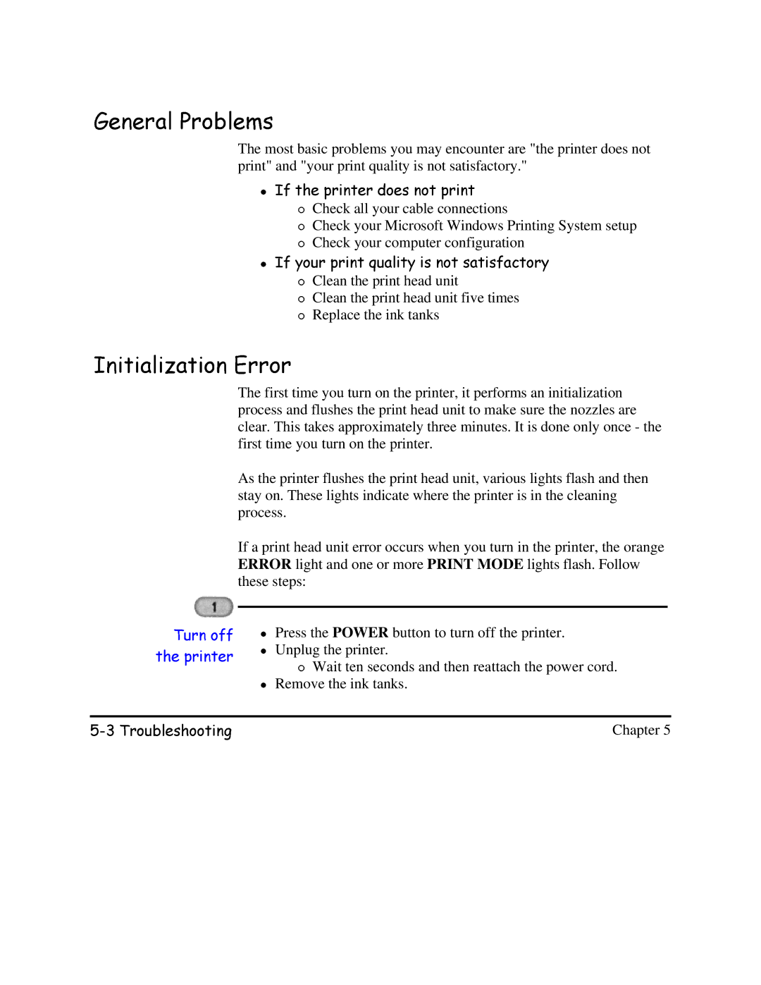 Canon BJC-620 user manual HQHUDO3UREOHPV 