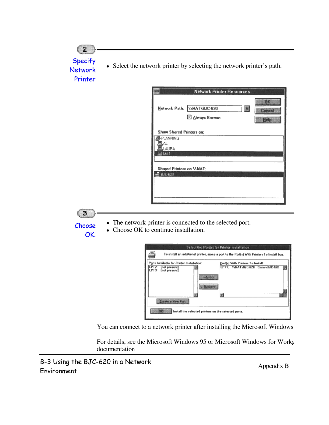 Canon BJC-620 user manual 6SHFLI 