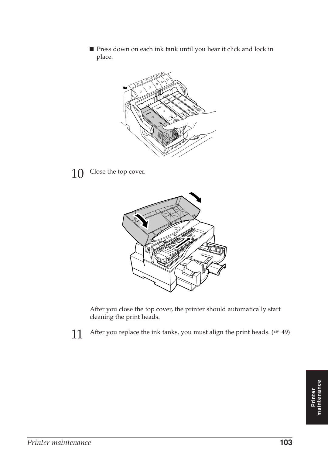 Canon BJC-8500 user manual 103 