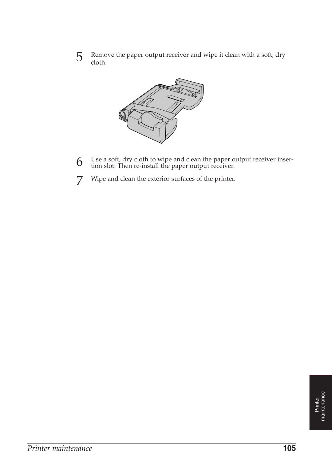 Canon BJC-8500 user manual 105 