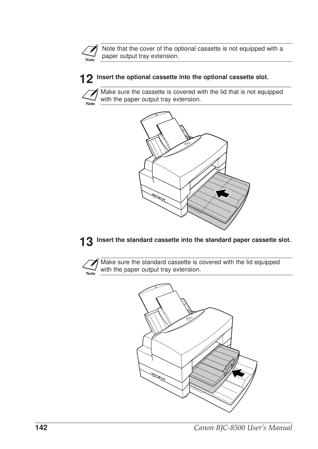 Canon BJC-8500 user manual 142 