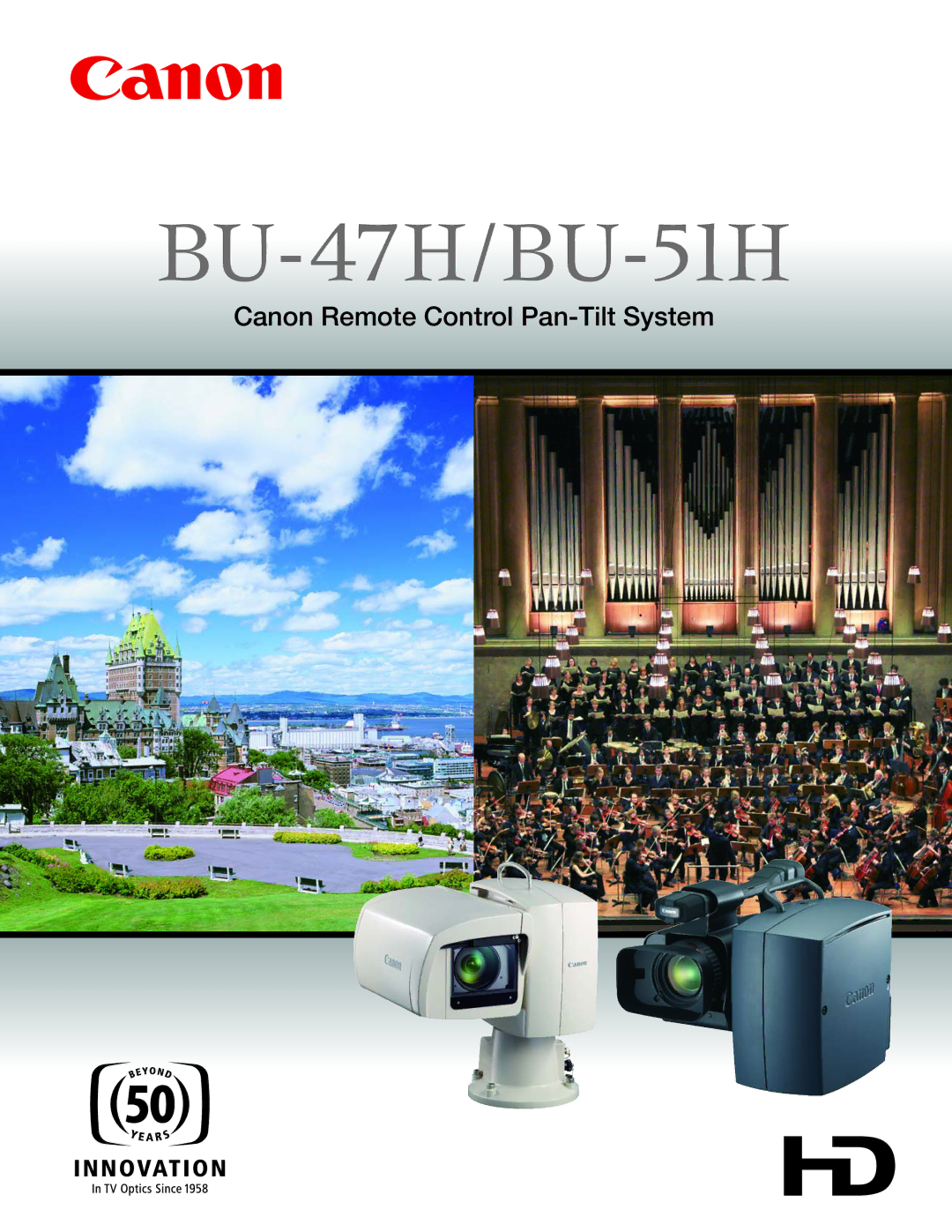 Canon BU-47H/BU-51H manual 