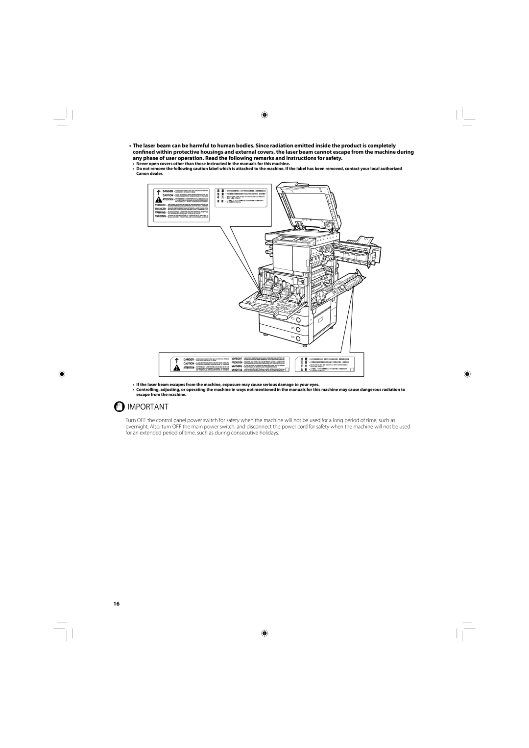 Canon C2020, C2030 manual 